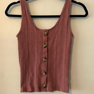 American Eagle Purple Top